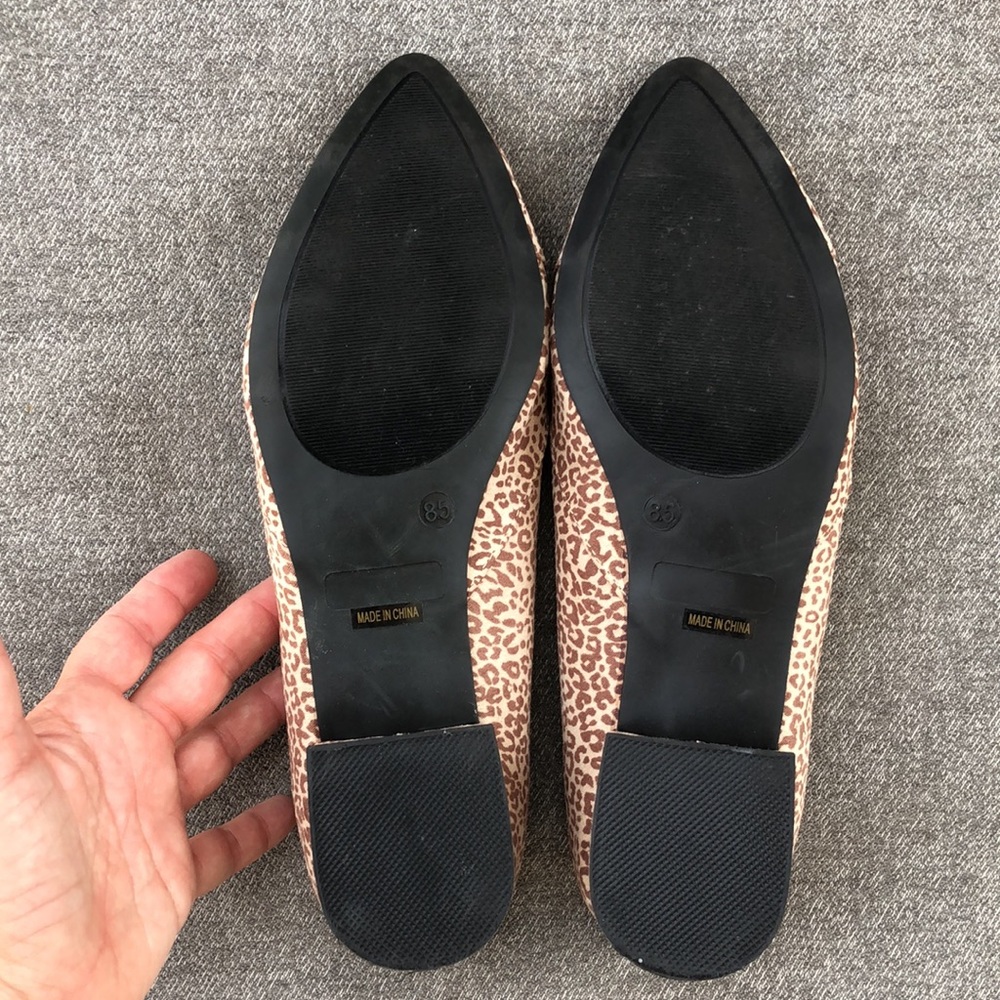 Worn once! - Animal Print Heels - Picture 9 of 12
